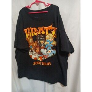 Bratz Tour 2001 T Shirt   Kids XxL  YASMIN JADE CLOE SASHA MGA
